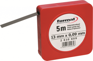 FORMAT 44890001 Şerit sentil 12,7 mm  x 5m 0,01 mm