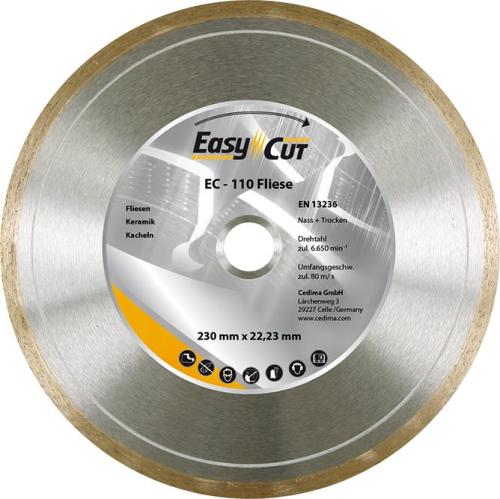 CEDİMA 6-1832 Elmas kesme diski EC-110 125x1,5x 7x22,23mm