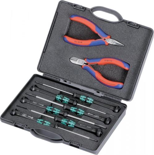 Knipex 00 20 18 Elektronikçi takım seti 8 parçalı