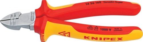 Knipex 14 26 160 Kablo soyma özellikli yan keski, 160 mm VDE