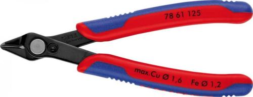 Knipex 78 61 125 Elektronikçi yan keski F6 125 mm Super Knips