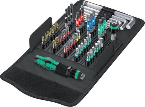 WERA 05057460001 Bits Set KK100 52 parça