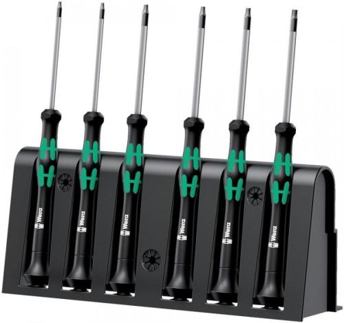 WERA 2067/6BO Elektronikçi tornavida seti 6 parçalı Torx BO