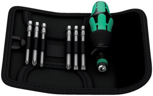 WERA KK 40 Bits uç seti Kraftform Kompakt 40 7 parçalı 89 mm